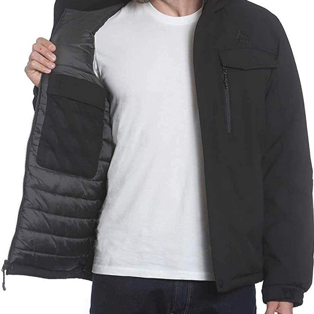 Gerry Insulated Jacket-Men’s black, Size S (OVER 50% Off)